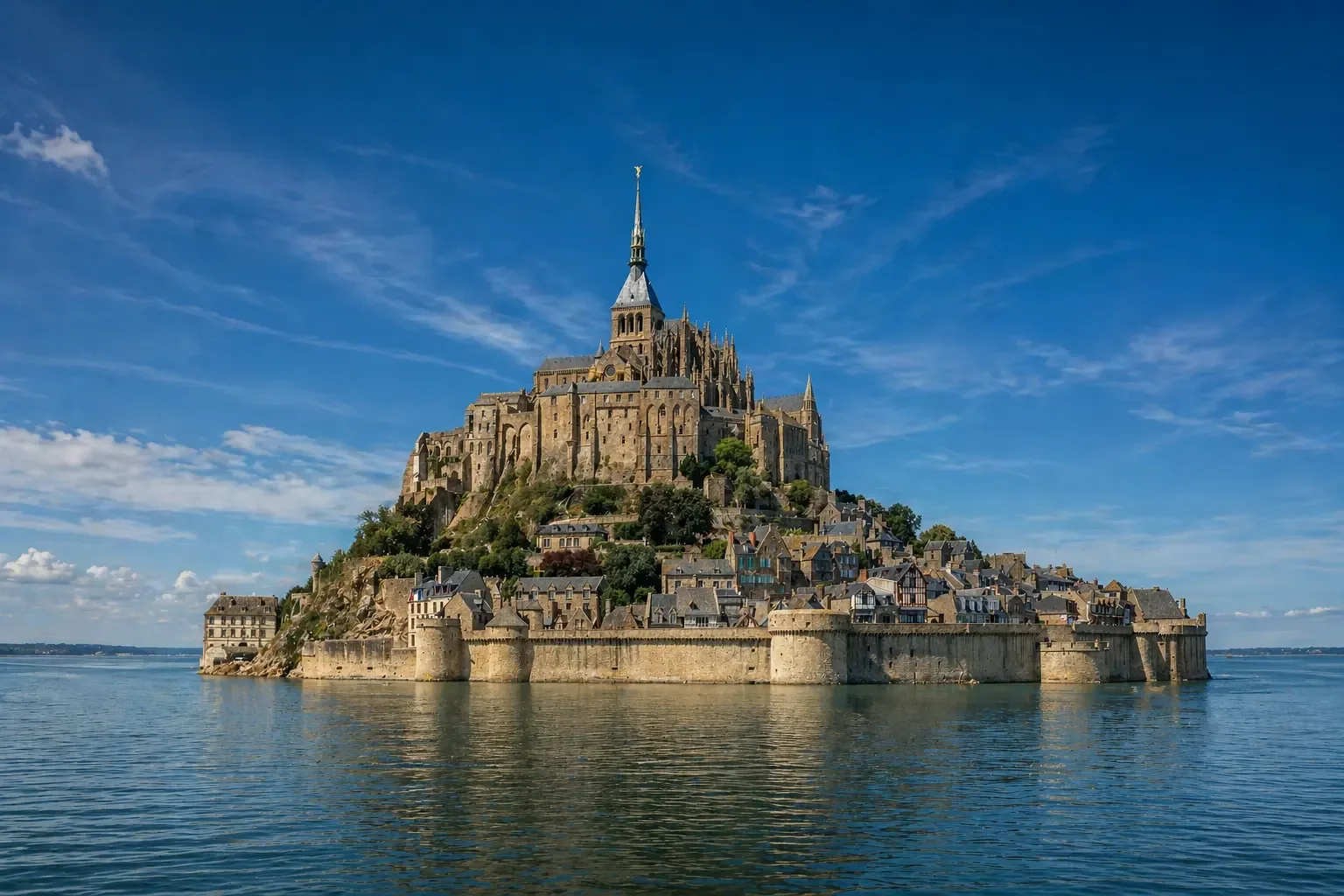 Le Mont-Saint-Michel en Normandie, à 20 minutes du Manoir Ducey